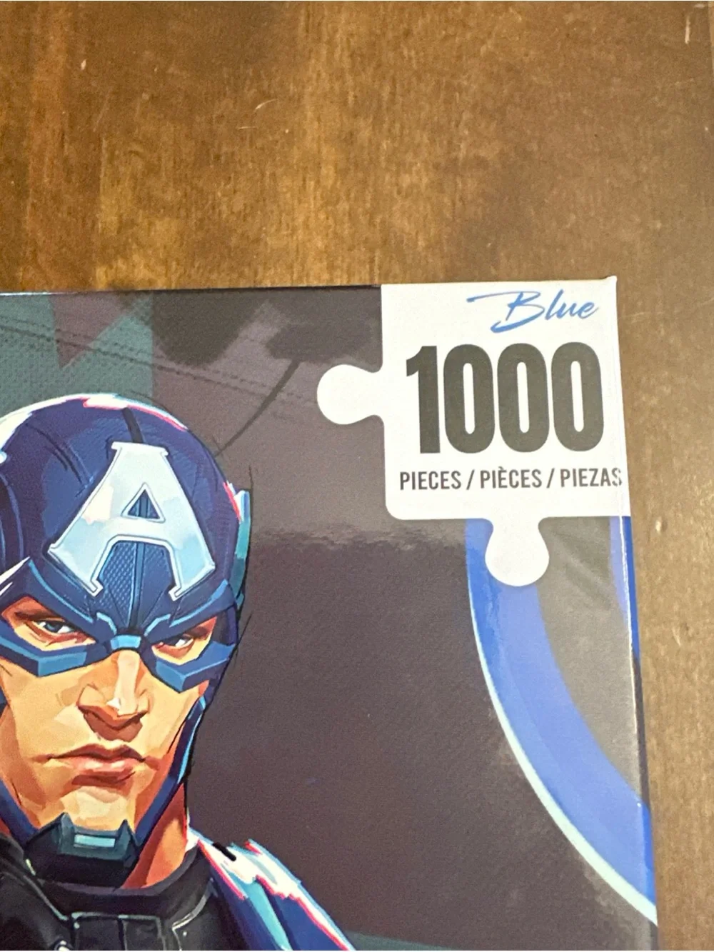 Marvel Rivals Captain America 1000 Pieces Puzzle New Sealed Bag Collectors
